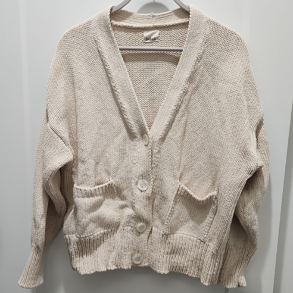 Cardigan No 16 Natural by Babaa